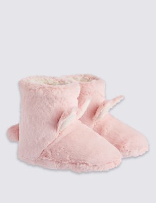 Kids&#39; Bunny Boot Slippers